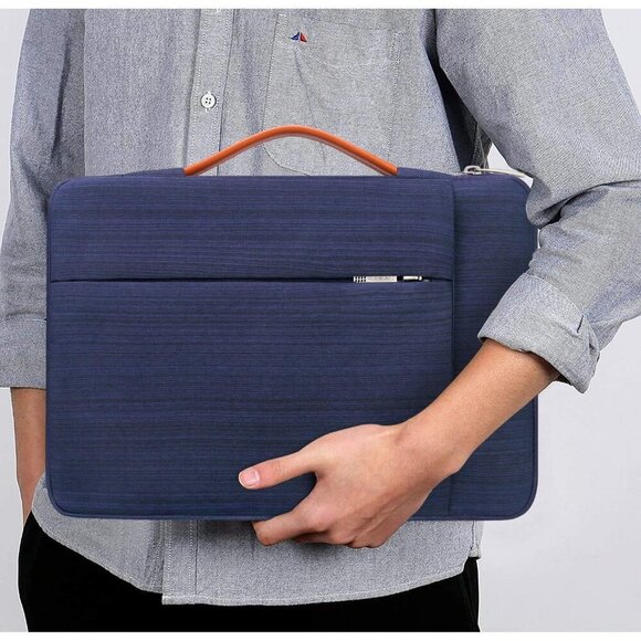 ✨Blue Protective 16 Inch Laptop Sleeve Case Lenovo Acer Dell Lenovo Computer Bag - Picture 7 of 7